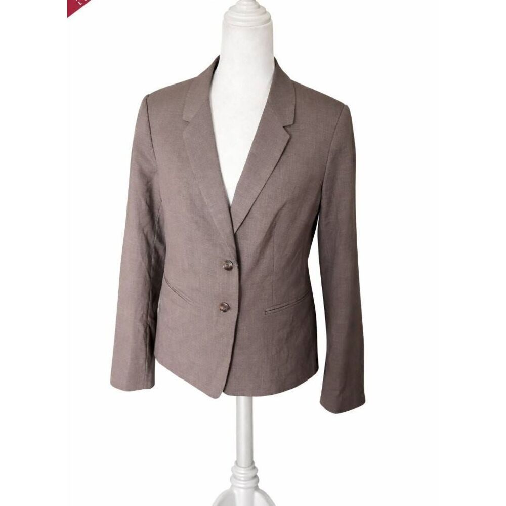 The Limited nwt Collection Women's Haidyn Notch Lapel Relaxed Blazer Tan Size 12